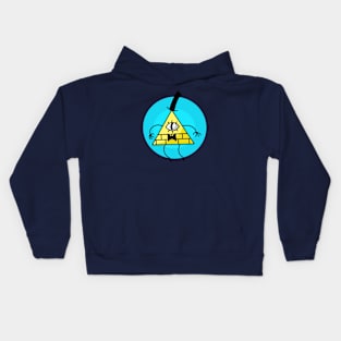 Bill Cipher 2 Kids Hoodie